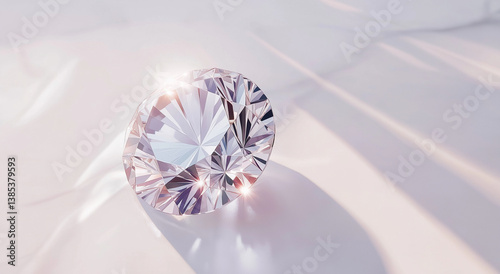 diamante isolado no fundo branco