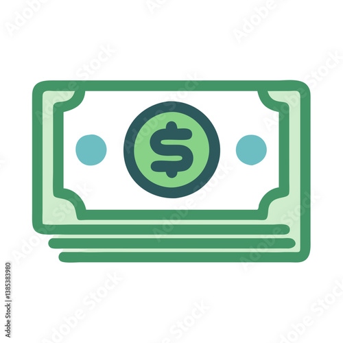  Dynamic Business Cash Icon