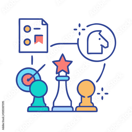  Competitive Strategy Visual Representation