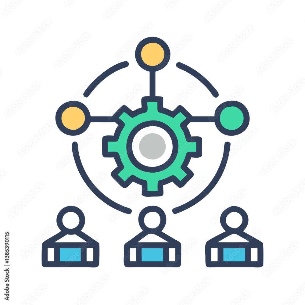 Corporate Governance Framework Icon Corporate Governance Framework Icon