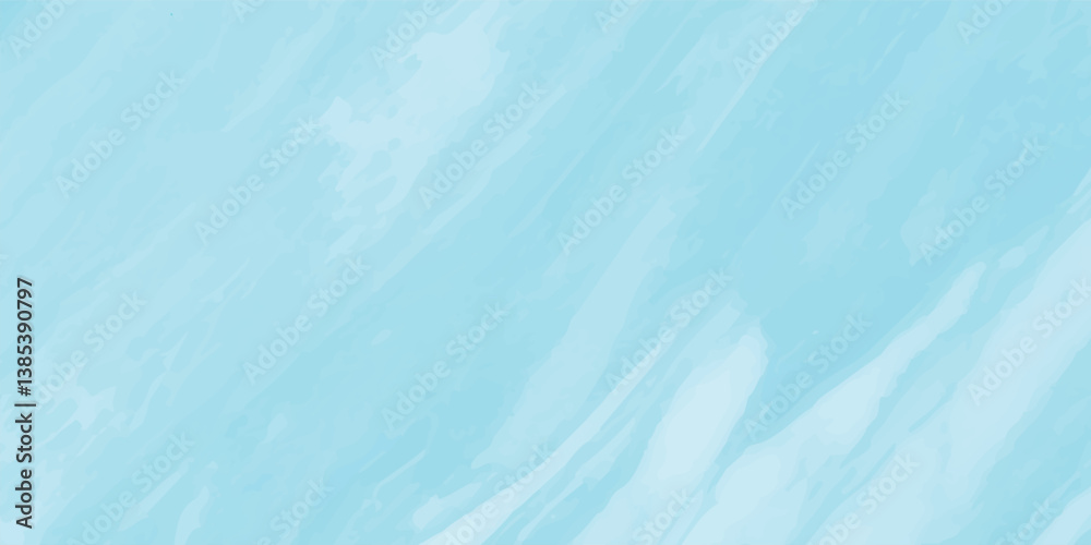 Obraz premium The Gentle Drift of Light Across a Sky Unspoken – A Fluid Watercolor Painting in Soft Blue, Flowing Gracefully Across Wet Paper as the Horizon Becomes the Stillness It Once Was