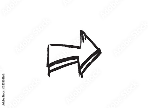 Illustration of an Arrow Spray Graffiti