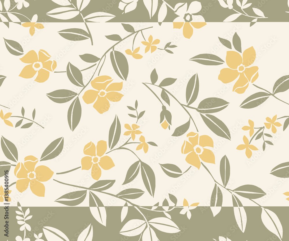 seamless background with leaves seamless background with leaves