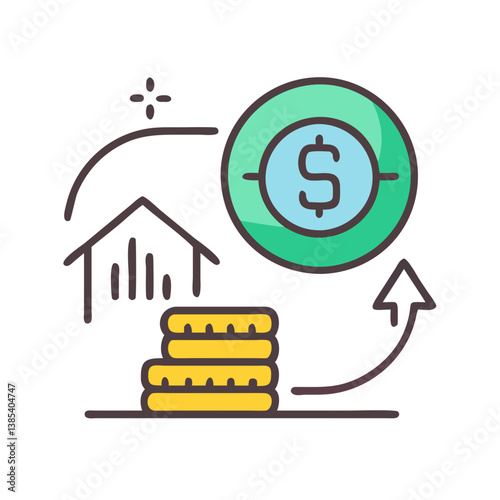  Comprehensive Economic Stability Icon