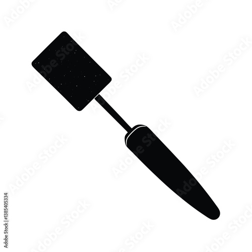 Brick chisel isolated with white background