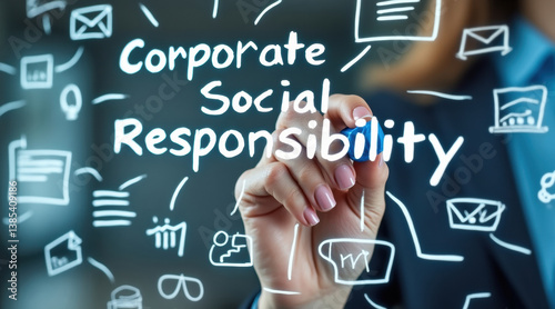 Corporate social responsibility ethics Corporate social responsibility is vital in business ethics promoting CSR values.