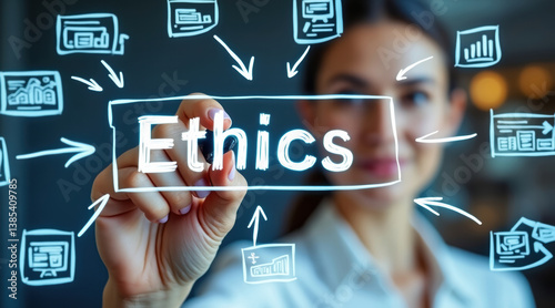 Corporate social responsibility ethics Ethics in corporate social responsibility is crucial for maintaining integrity and trust in business practices.