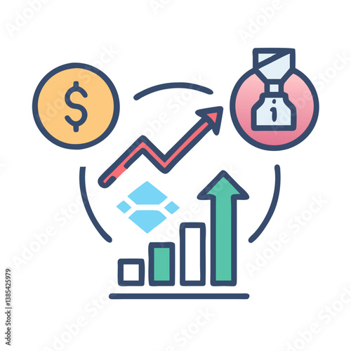  Market Competitiveness Icon for Analysis