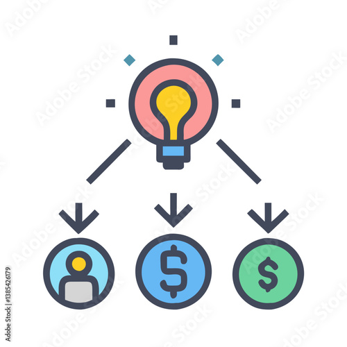  Market Differentiation Strategy Icon for Success