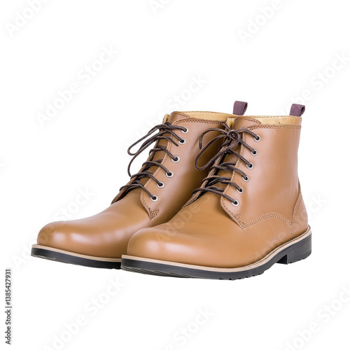 Stylish Brown Ankle Boots for Trendy Men Fashion Footwear on a Clean White Background