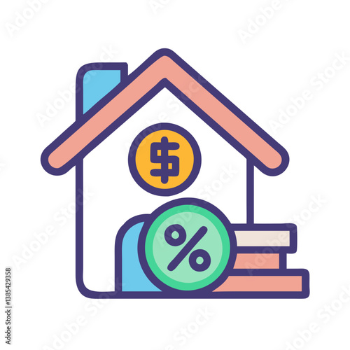  Mortgage Visual Icon