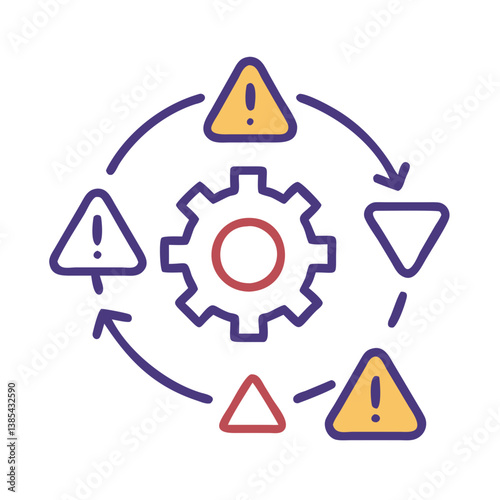  Operational Risk Management Visual Icon