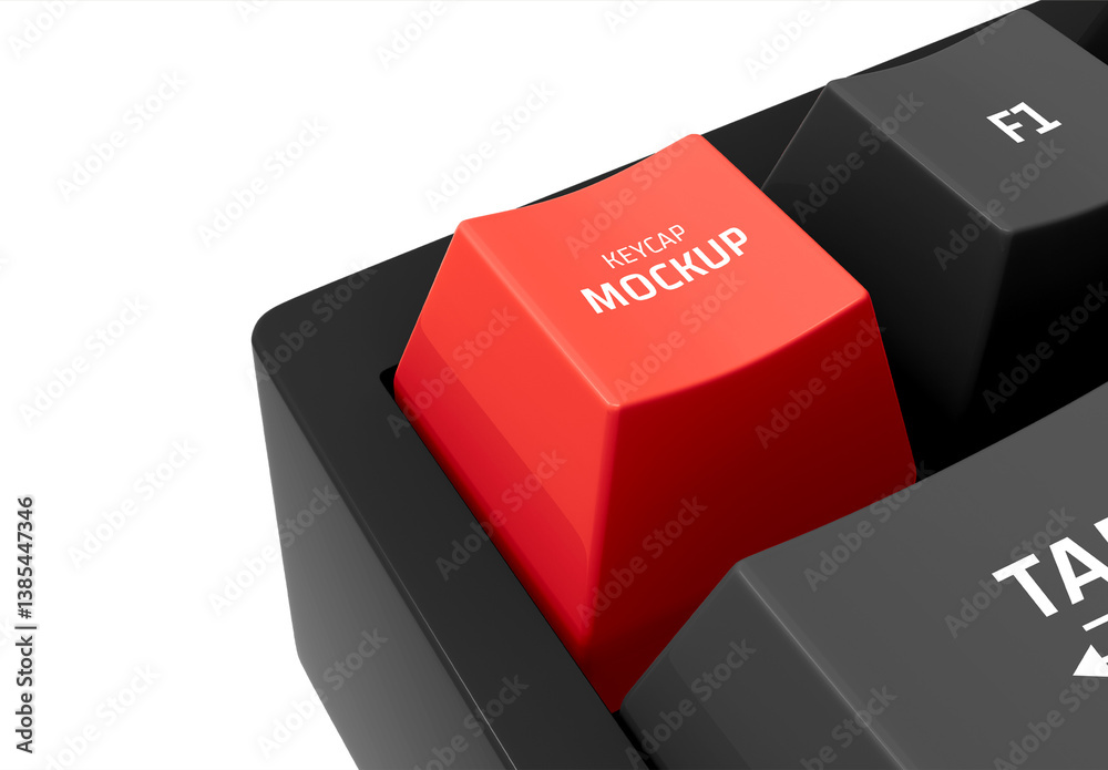 Computing Key Cap Template Keyboard Keycap Mockup Stock Template | Adobe Stock