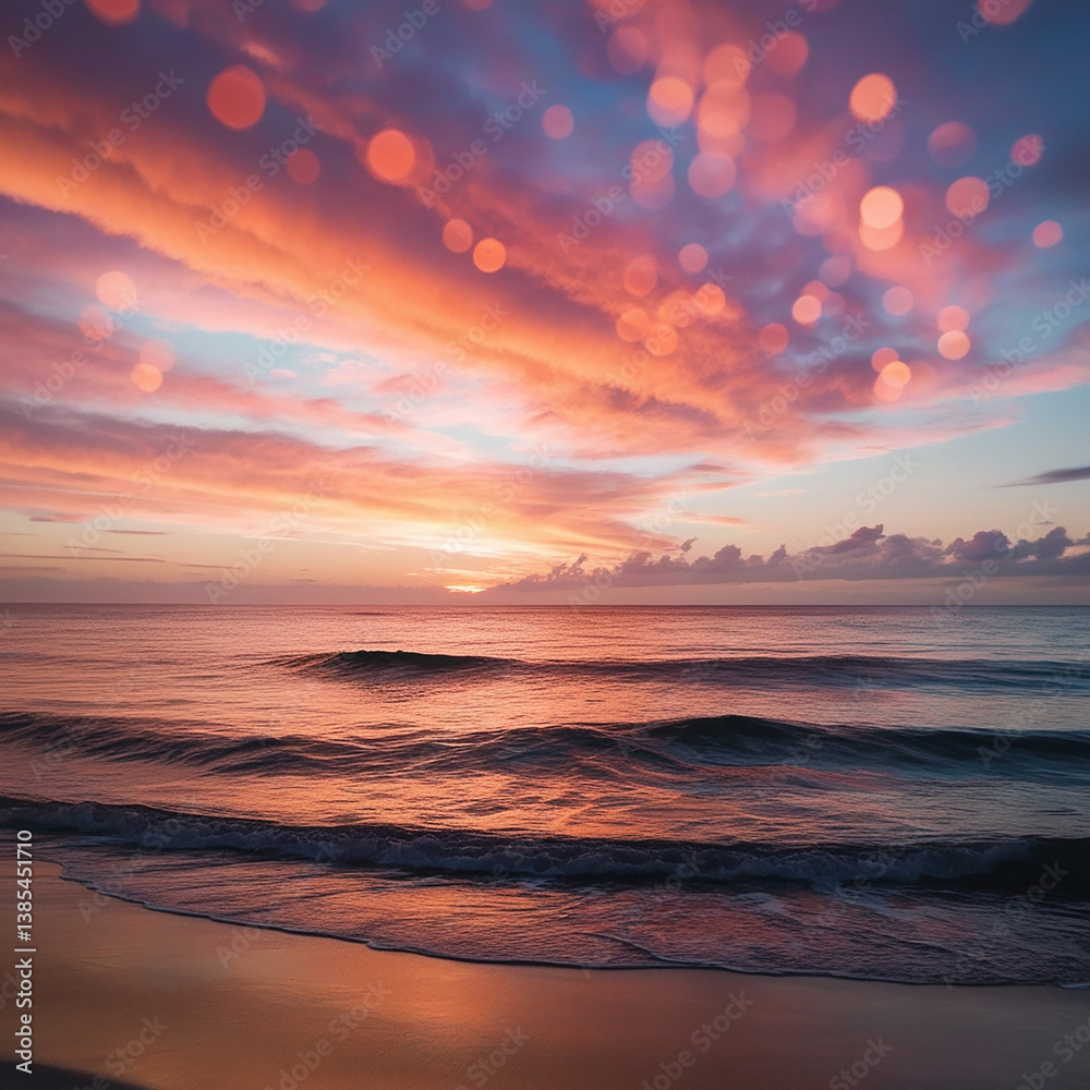 Fototapeta premium sunset on the beach