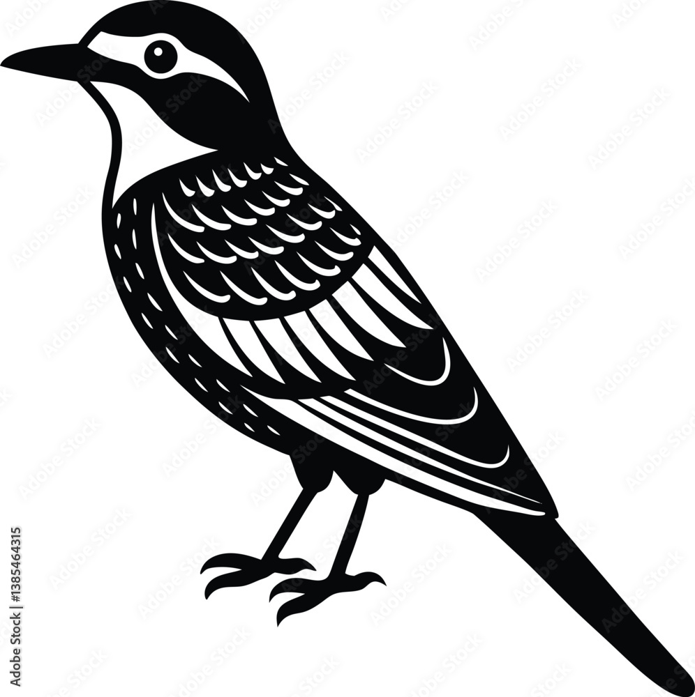 Obraz premium lilac breasted roller vector art