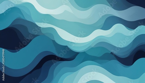 Oceanic Fluidity: Capturing the essence of the sea with a flowing, abstract design. This image embodies depth, movement, and the serene beauty of the ocean.
