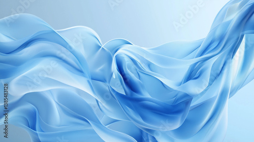 blue silk background, abstract blue background, Abstract Swirl, Soft Texture, Minimal Background, Light Aesthetic, Fluid Motion, Gentle Draping, Modern Design, generative ai.