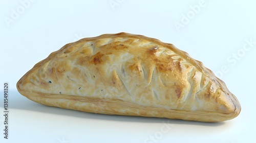 Delicious Moroccan Briouat Pastry with Honey Glaze and Filling photo