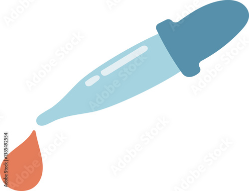 dropper icon illustration.