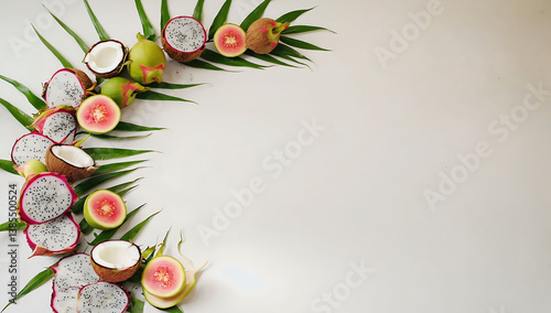 christmas decoration with fir branches