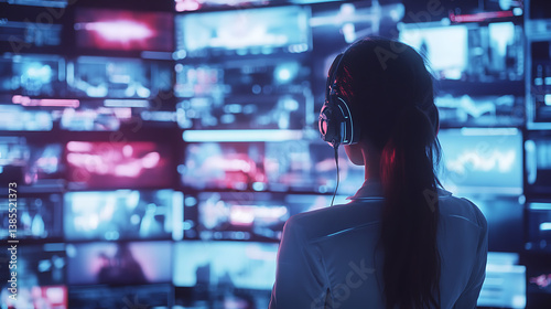 An AI powered system automating video editing by analyzing raw footage, applying scene transitions, and enhancing color grading for faster production