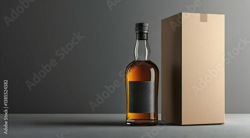 whisky with box