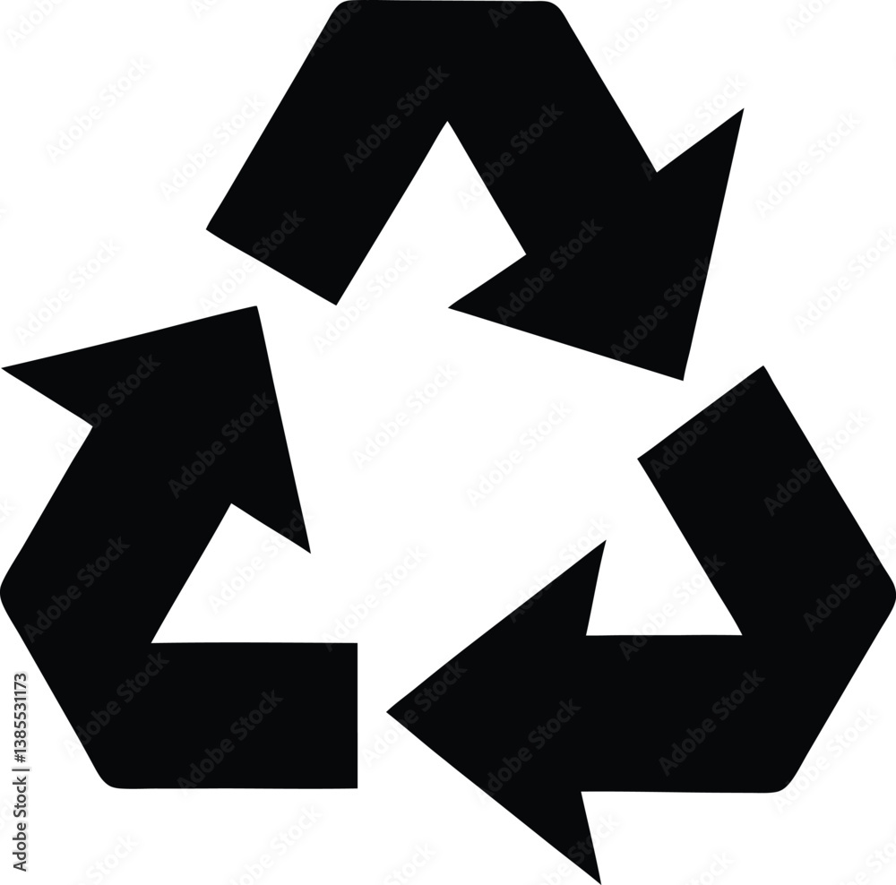 recycle symbol isolated on white recycle symbol isolated on white