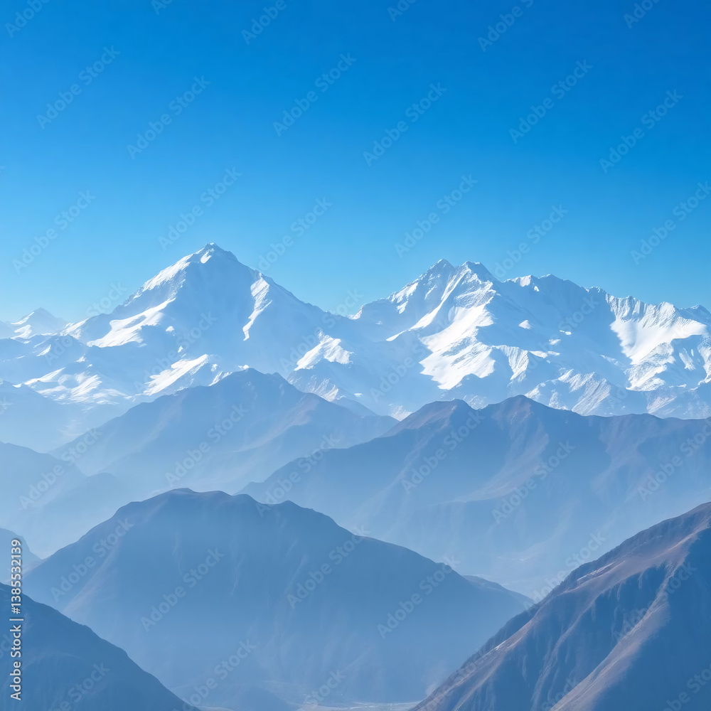 Obraz premium mountains in the snow