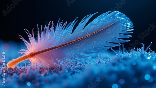 The lightness and dreaminess of feathers