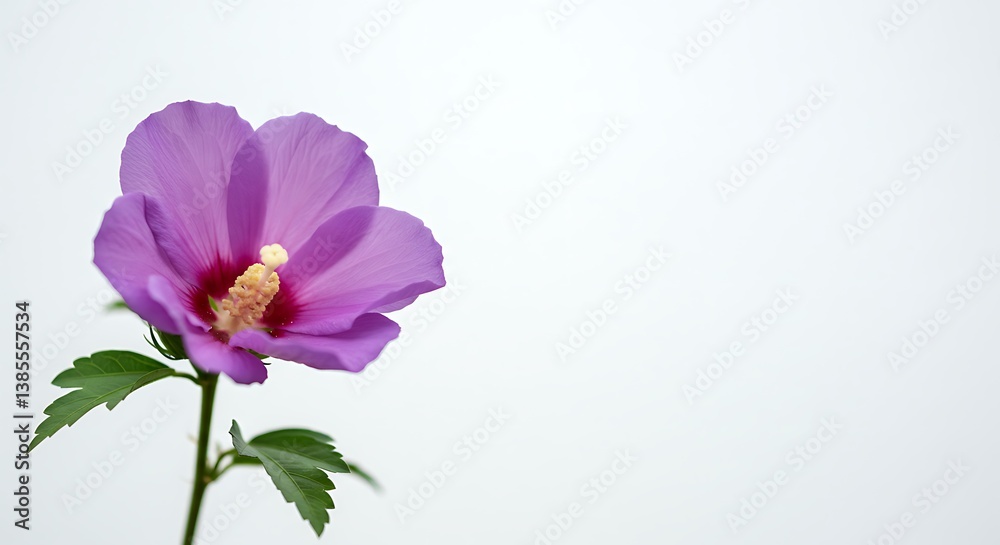 Fototapeta premium Lavender's Gentle Bloom AI Generated