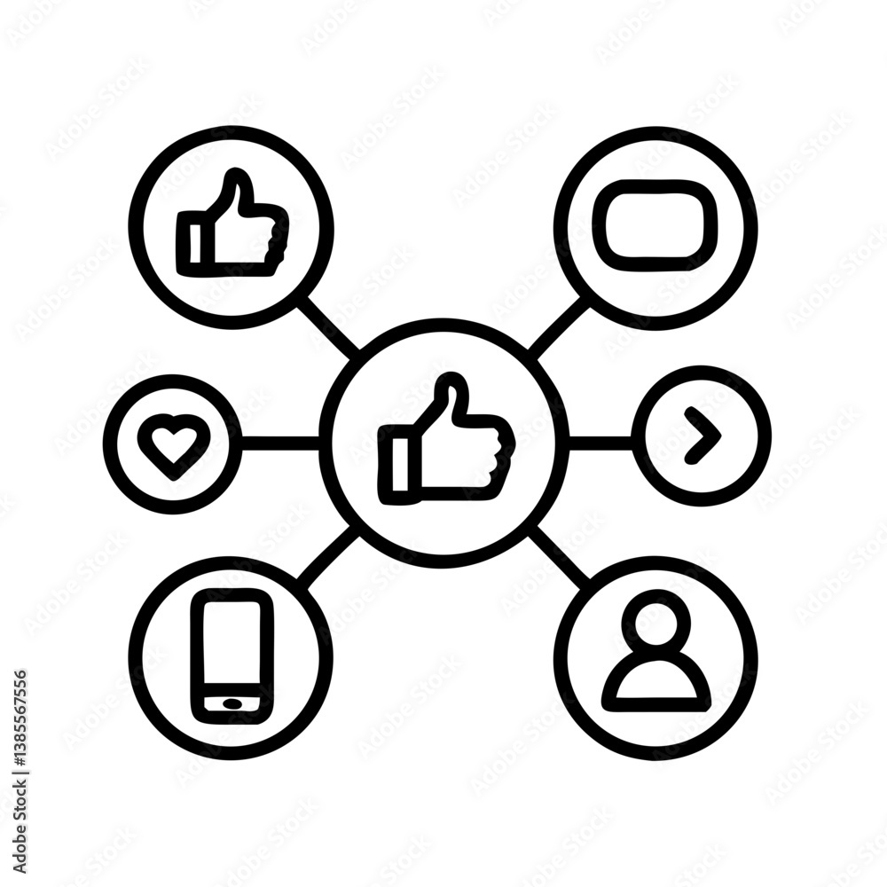 Social network connection and global business communication concept. Vector icon isolated on white background. social network icons, people network icons. Organization thin line icon set. Containing
Social network connection and global business communication concept. Vector icon isolated on white background. social network icons, people network icons. Organization thin line icon set. Containing