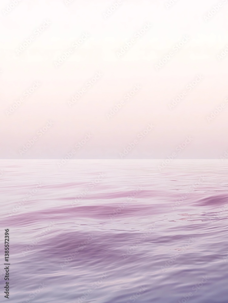 Fototapeta premium Pink sea background