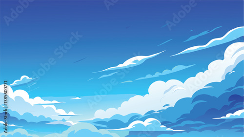 Desert landscape, vast sand dunes, golden sunset, orange sky, large sun, mountainous horizon, warm colors, stylized illustration, vector art, minimalist design, tranquil scene, barren wilderness, roll