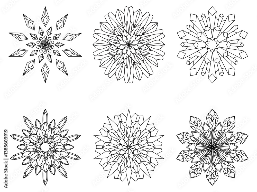 Obraz premium abstract mandala illustration design