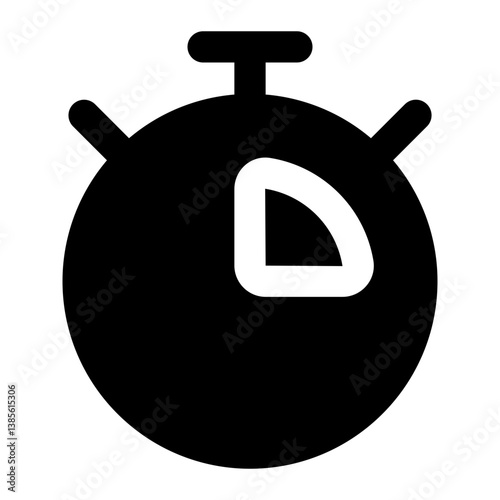 timer icon for illustration
