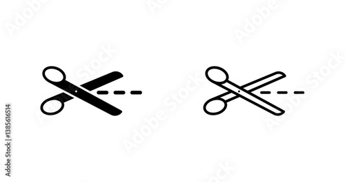 Paper Cutting Icon Design