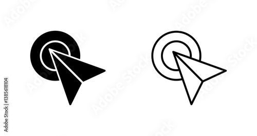 Pointer Options Icon Design