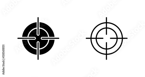 Crosshair Icon Design