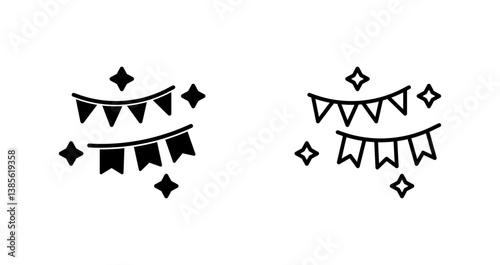 Festive Decor Icon Design
