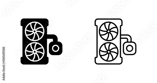 Cooling System Icon Design