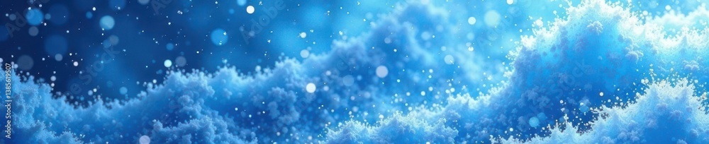 Snowy abstract Christmas background with swirling patterns and icy blues, christmas, snowflakes Snowy abstract Christmas background with swirling patterns and icy blues, christmas, snowflakes