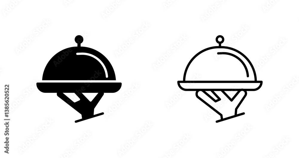 Fototapeta premium Restaurant Icon Design