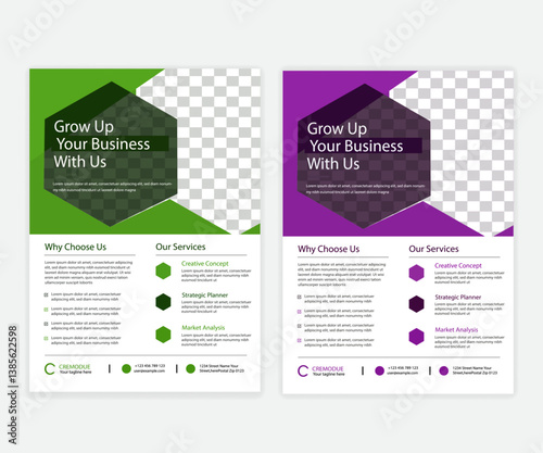 Obraz na płótnie Design Layout template for Corporate Business