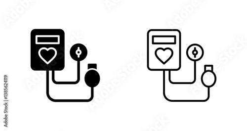 Arterial Pressure Icon Design