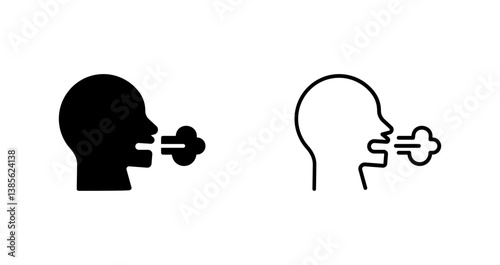 Bad Breath Icon Design