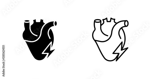 Heart Attack Icon Design