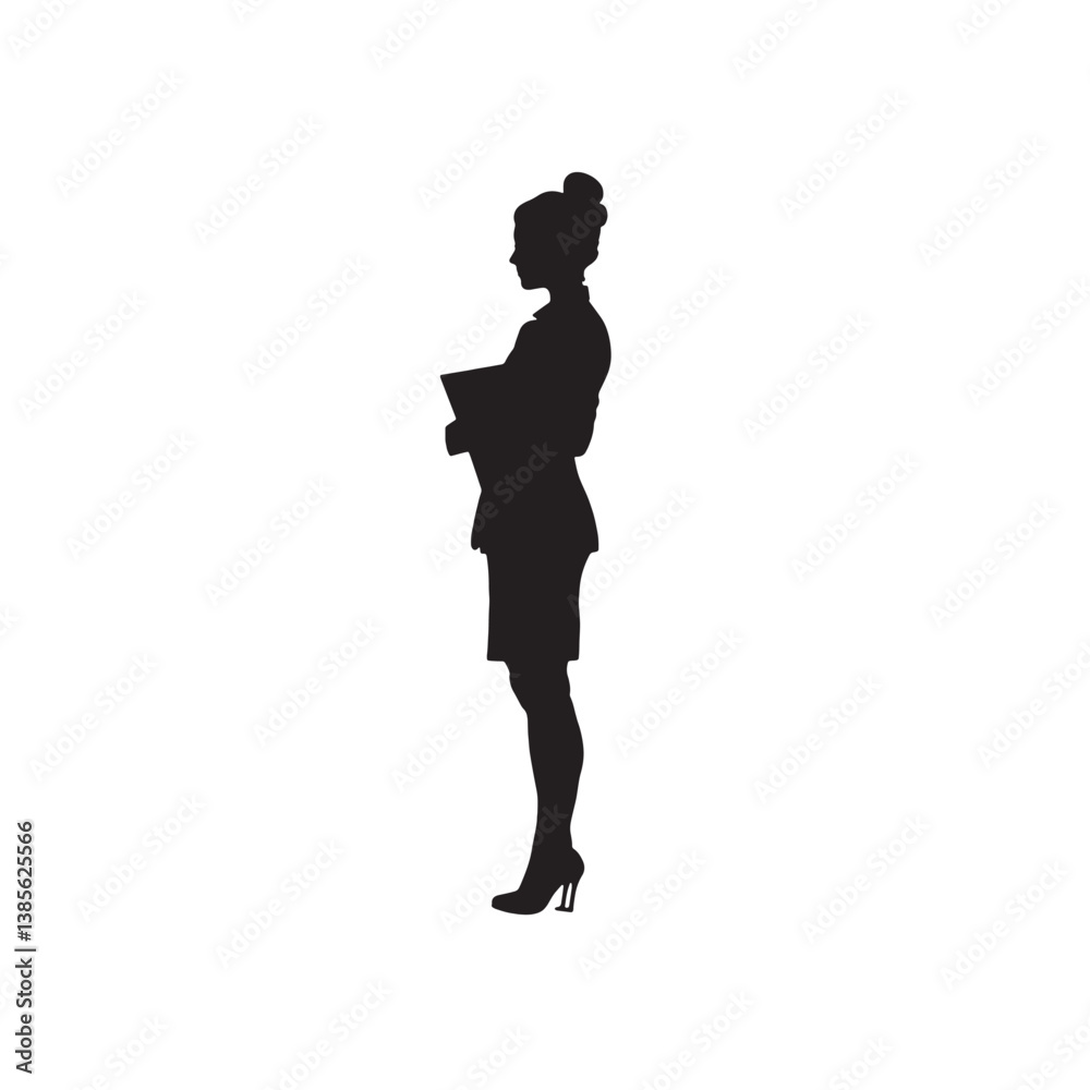 Black vector silhouettes of a couple, woman, and child illustrate a family holding each other Black vector silhouettes of a couple, woman, and child illustrate a family holding each other