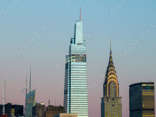 Obraz na płótnie Manhattan Skyline - New York City w salonie