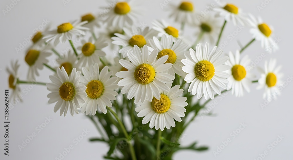 Obraz premium Daisies in Soft Light AI Generated