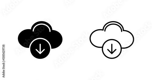 Cloud Computing Icon Design